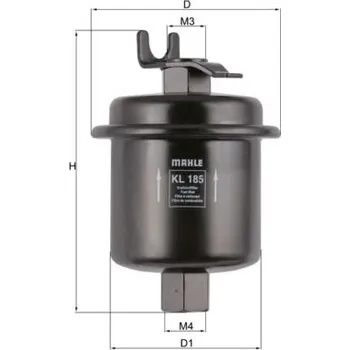 Filtr do auta Palivový filtr MAHLE KL 185