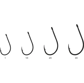 Rybářský háček Mistrall háček Zander Velikost 1, 1/0, 2/0, 3/0, 10 ks/bal velikost: 1/0