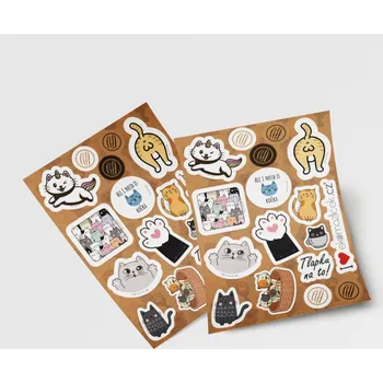 samolepka Samolepky (světlé) A4