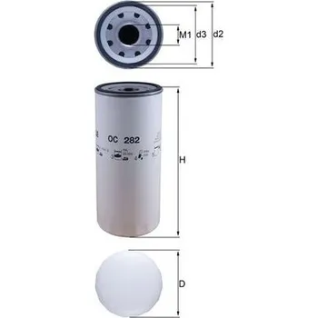 Olejový filtr Olejový filtr MAHLE OC 282