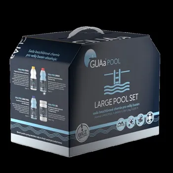 Bazénová chemie GUAa velký set bazénové chemie nad 20m3