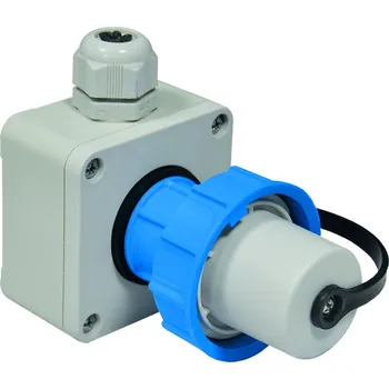 Elektrická zásuvka TP electric přívodka nástěnná 1x16A IP68