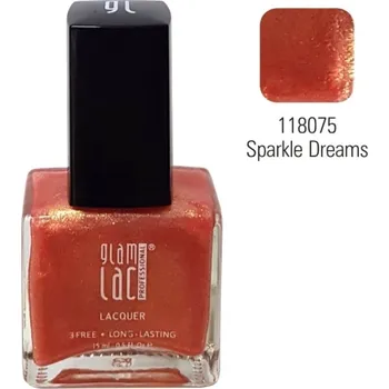 Lak na nehty GlamLac Lak na nehty 118075 Sparkle Dreams 15 ml