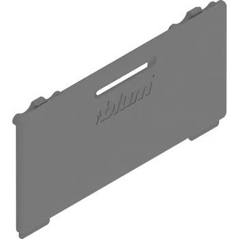 Nábytkové kování BLUM ZA4.5400.BT Merivobox, vnitřní krytka s logem BLUM, světle šedá IG (BLUM ZA4.5400.BT Merivobox, vnitřní krytka s logem BLUM, světle šedá IG)