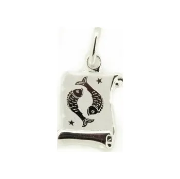 Přívěsek Přívěsek měsíční znamení z bílého zlata