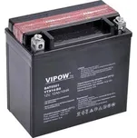 Baterie motocyklová 12V 12Ah Vipow YTX14-BS