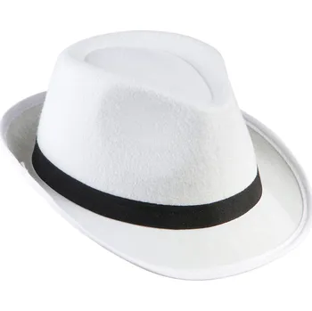 Widmann Fedora mafiánský klobouk bílý