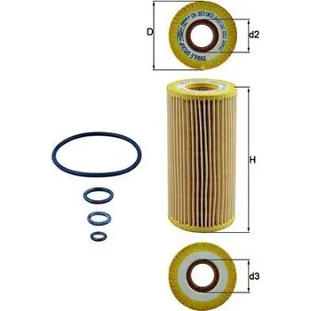 Olejový filtr Olejový filtr MAHLE OX 383D