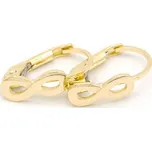Zlaté náušnice nekonečno 1,45g