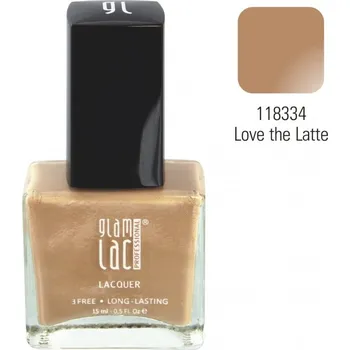 Lak na nehty GlamLac Lak na nehty 118334 Love the Latte 15 ml