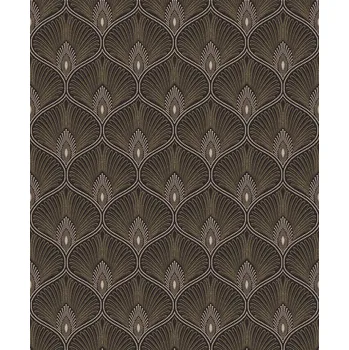 Tapeta Černá zámecká vliesová tapeta na zeď, OTH202, Othello, Zoom by Masureel