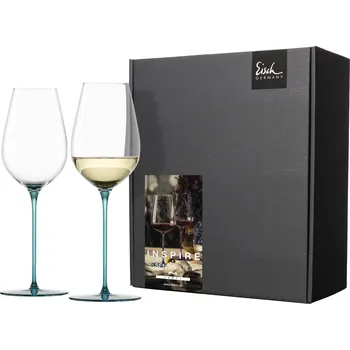 Sklenice Eisch INSPIRE SENSISPLUS Sada 2 sklenic na osvěžující vína světle modrá