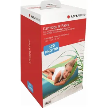 Fotopapír AgfaPhoto AGFA papír do tiskárny 10x15 Realipix 120 ks / AMOC120