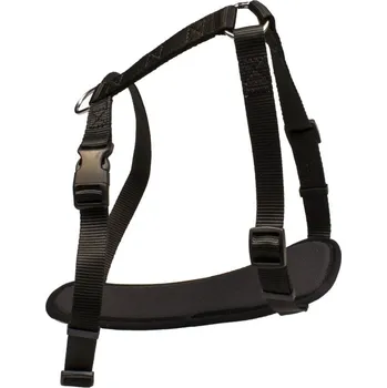 Postroj pro psa BAFPET Popruhové postroje JEDNOBAREVNÝ Barva: Černá, Rozměr: 25mm x OH 58-90cm 18417J