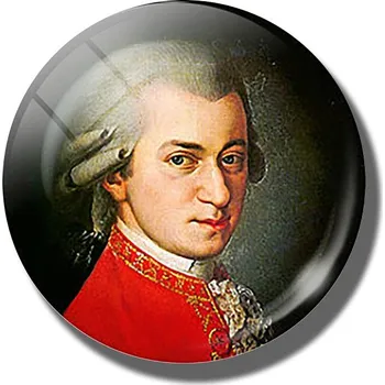 Dekorativní magnet Magnetka MOZART