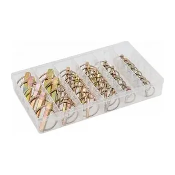 Nářadí pro automobil Högert Sada závlaček s kolečkem 50 ks