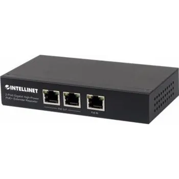 Switch Intellinet Network Solutions Intellinet PoE+ Extender 2portový Gigabit High-Power do 100m - 561266