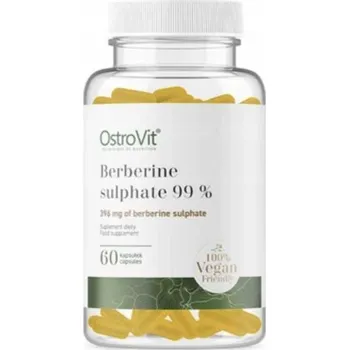 Přírodní produkt OstroVit Berberin sulfát 99 % 396 mg 60 cps.