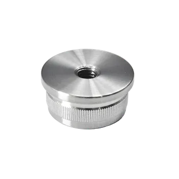 Spodek držáka madla, M8, na trubku ø 33,7 mm, AISI 304