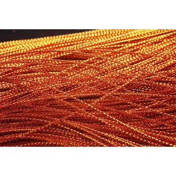 Korálek Šňůra s lurexem č. 24 (0,8mm)