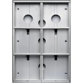 4FK 204 61 - Stříška GARANT vertikální nad omítku pro 6 modulů