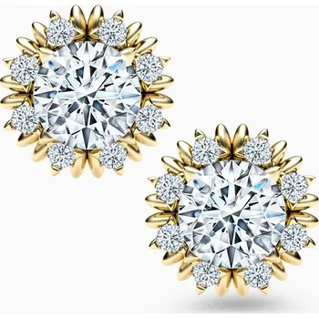 Náušnice Korbička Šperky Náušnice 006 - Zirkon -bílé zlato/žluté zlato/červené zlato