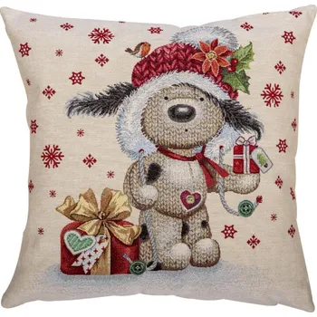 Polštář NábytekProNás Dekorační polštář - Vánoční méďa