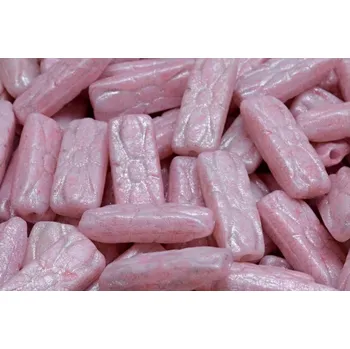 Korálek Obdélníkové květinové korálky 3627 (20x8 mm)