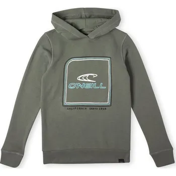 Chlapecká mikina Dětská Mikina O'NEILL CUBE HOODIE 4750021-16016 – Olivová 152