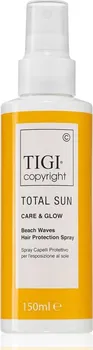 Tepelná ochrana vlasů TIGI Copyright Total Sun Care & Glow Beach Waves ochranný sprej na vlasy 150 ml