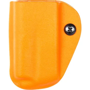 Příslušenství pro sportovní střelbu RH Holsters IPSC - CZ 75 - sportovní kydexové pouzdro na 1 zásobník - oranžová Umístění pouzdra: Levý bok (pravák)