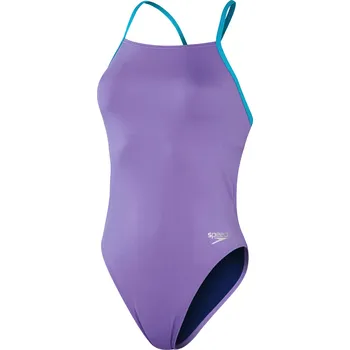 Dámské plavky Dámské Jednodílné plavky SPEEDO SOLID LATBK 1PC AF 8-00317815500 – Fialová 36