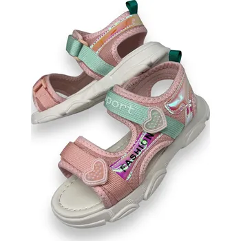 Dívčí sandály Camo Dívčí růžové sandály 05 Barva: Růžová, Velikost: 31