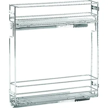 Nábytkové kování VIBO boční koš, 150mm, s tlumením, pravá (VIBO boční koš, 150mm, s tlumením, pravá)