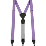 Pánské šle Avantgard - lila, černá kůže