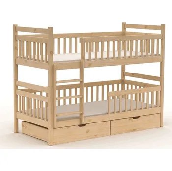 Ložnice BRADOP Poschoďová dvojpostel TONÍČEK L907 ROZMĚR: 80 x 190 cm - ATYP