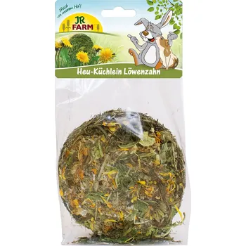 Krmivo pro hlodavce JR koláček ze sena s pampeliškou 5× 75 g