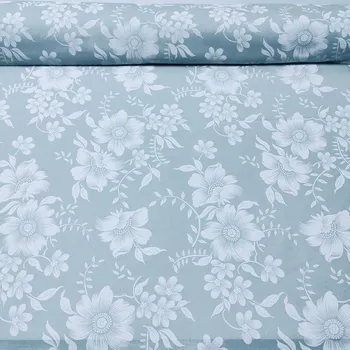 Bavlněná látka Rikardo na Šedo-Zeleném