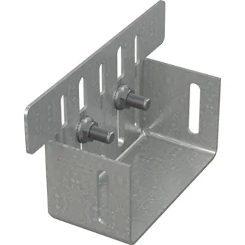 ALCAPLAST Koncovka drenážního žlabu 100 mm, pozinkovaná ocel ALC-ADZ-P004