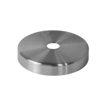 Kryt ø 70 mm na trubku ø 14 mm, broušená nerez AISI 304