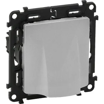 Elektrická zásuvka Legrand VALENA LIFE kabelová vývodka se svorkami HLINÍK /753333/