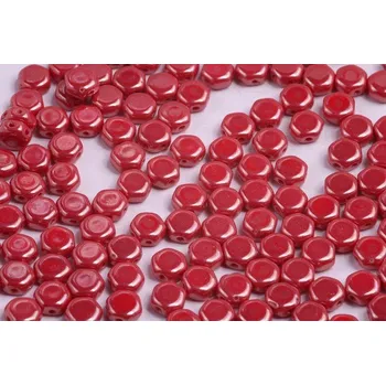 Korálek Dvoudírkový hexagon č. 80