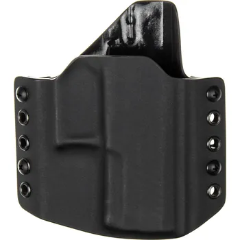 Příslušenství pro sportovní střelbu RH Holsters OWB - Taurus TX22 - vnější kydexové pouzdro - poloviční sweatguard - černá/černá Pouzdro je pro: Levák