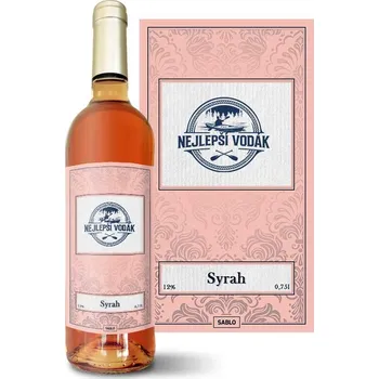 Víno Sablio Růžové víno Nejlepší vodák: 0,75 l
