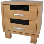 TEXPOL Noční stolek SALMA BUK