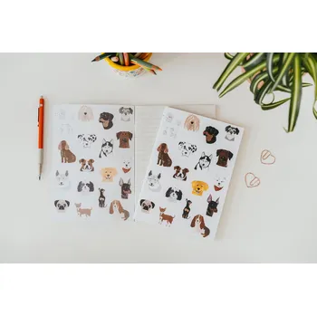 Sešit ePiPí Sešit A5 - Psi Listy sešitu: Tečky