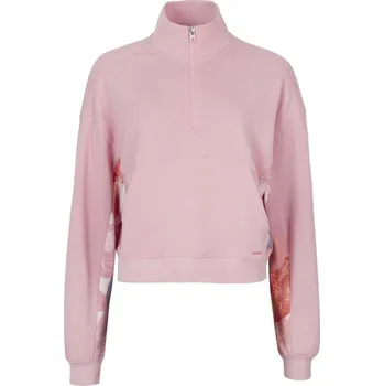 Dámská mikina Dámská Mikina O'NEILL GLOBAL AMARYLLIS 1/2 ZIP CREW 1750018-14018 – Růžová XL