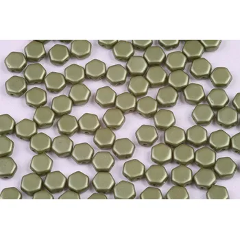 Korálek Dvoudírkový hexagon č. 147