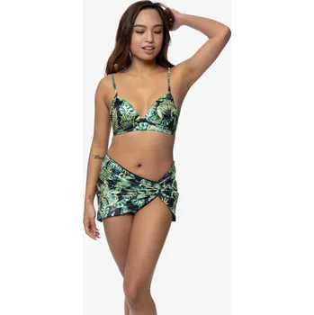 Dámské plavky Černo-zelená dámská vzorovaná sukně přes plavky plavek DORINA Kano - Dámské Dorina Other 2345501