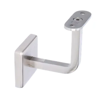 Zábradlí Držák madla na stěnu pevný s krytkou, broušená AISI 304